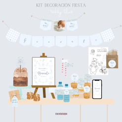 Kit teddy blue
