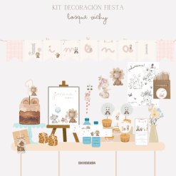 Kit fiesta bosque Vichy
