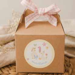 Happybox- picnic patito (con pegatina)
