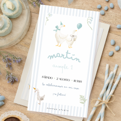 Patito-invitación de cumpleaños digital