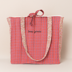 ToteBag acolchado vichy bicolor