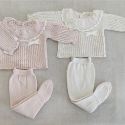 Conjunto lana primera puesta