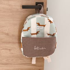 Mochila loneta teckel