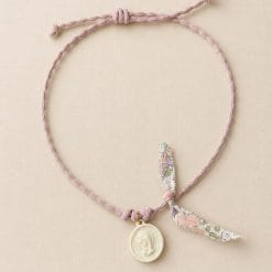Colgante elástico con virgencita