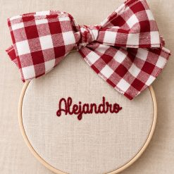 Mini bastidor bordado 10 cm